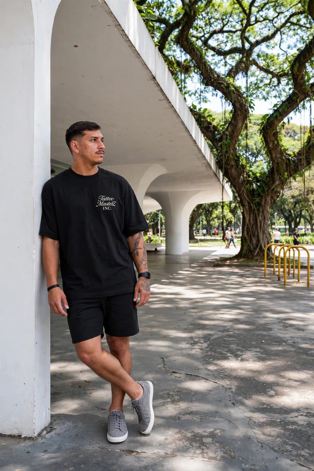 Camiseta Oversized Heavy Old MoneyZ