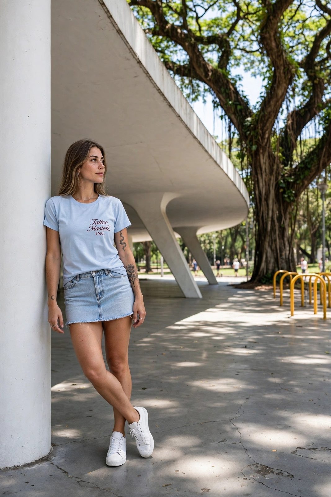 Baby Look Old MoneyZ — Azul Claro, vista 13