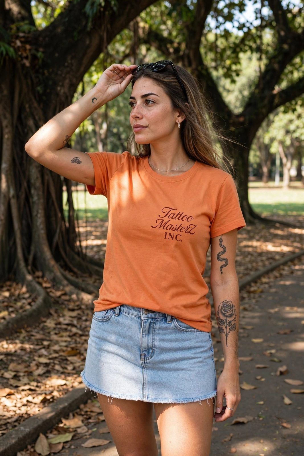 Baby Look Old MoneyZ — Laranja, vista 9