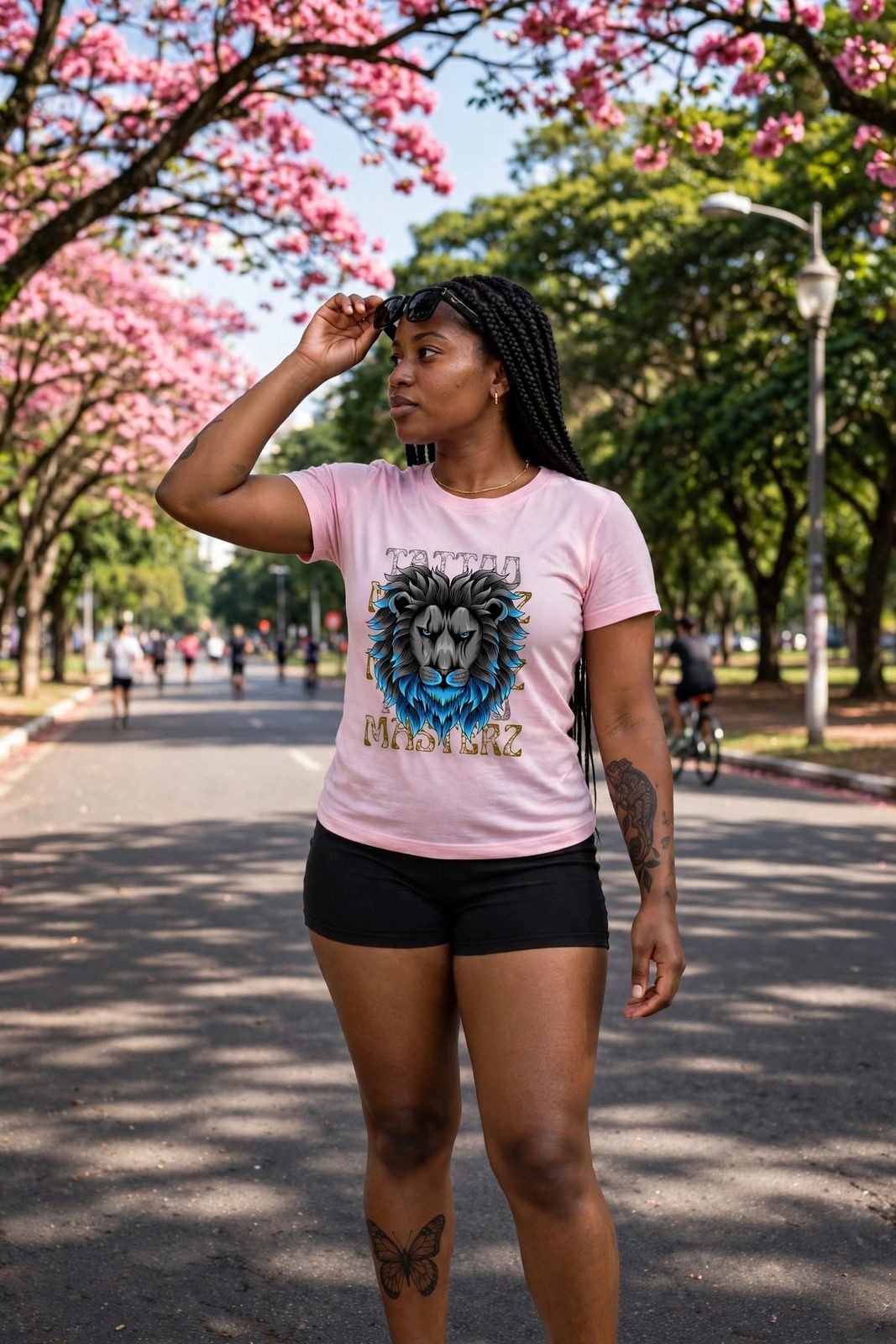 Baby Look LionZ — Rosa Bebê, vista 6