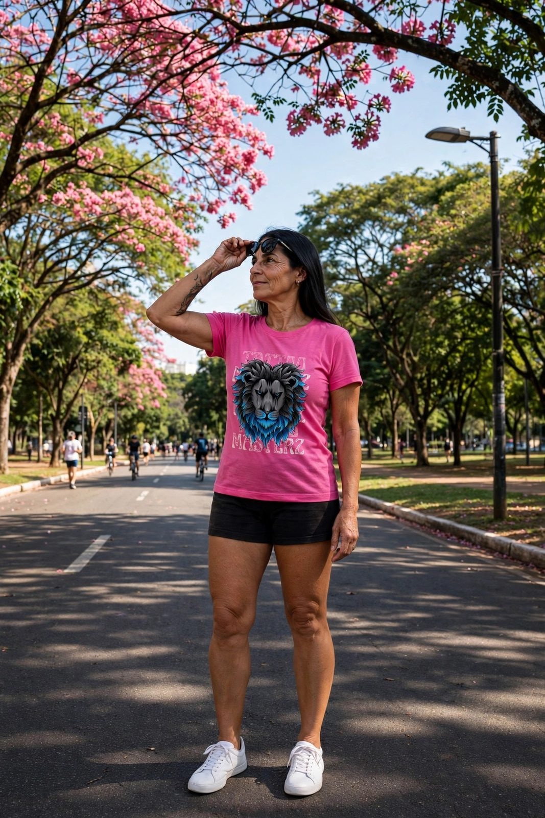 Baby Look LionZ — Rosa Pink, vista 7