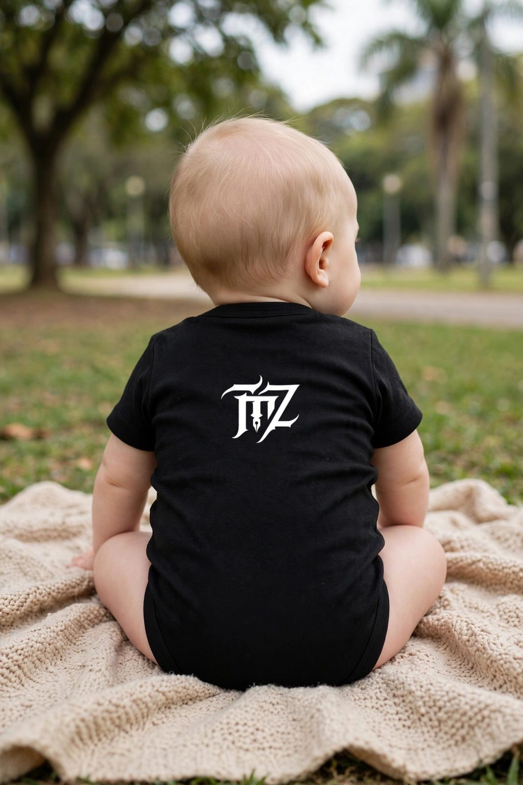 Body Baby LionZ — Preta, vista 2