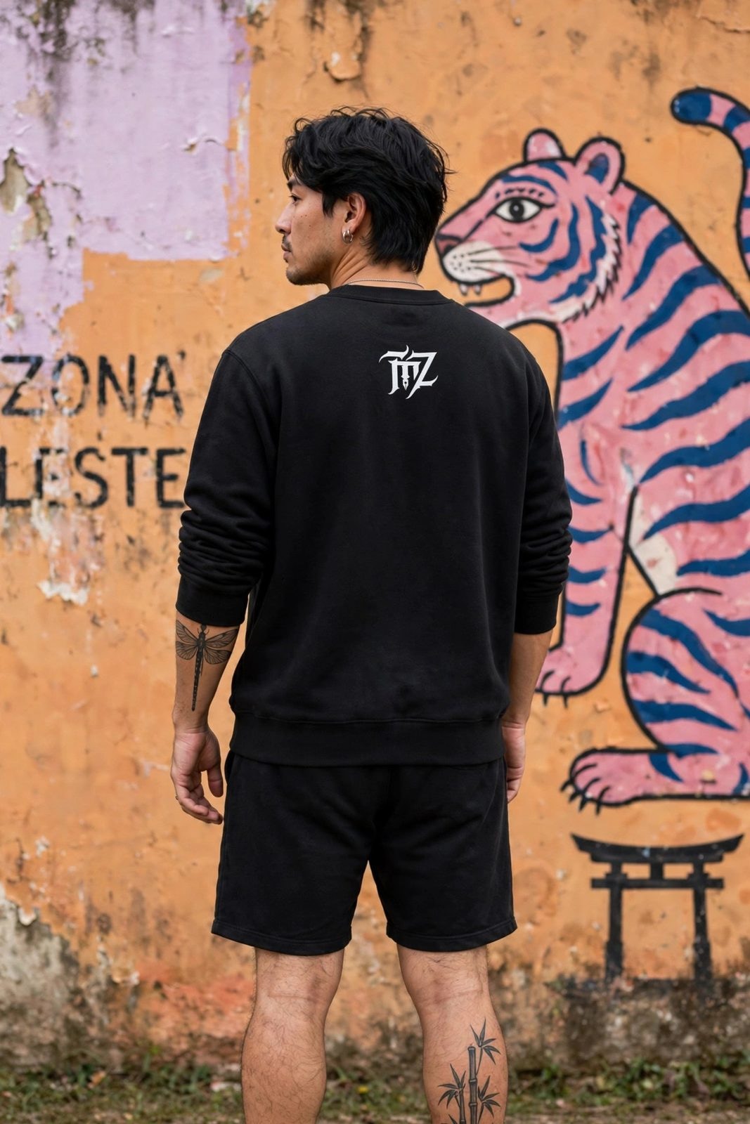 Moletom Careca LionZ — Preta, vista 2