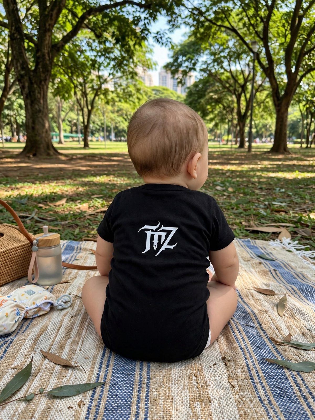 Body Baby TagZ — Preta, vista 2