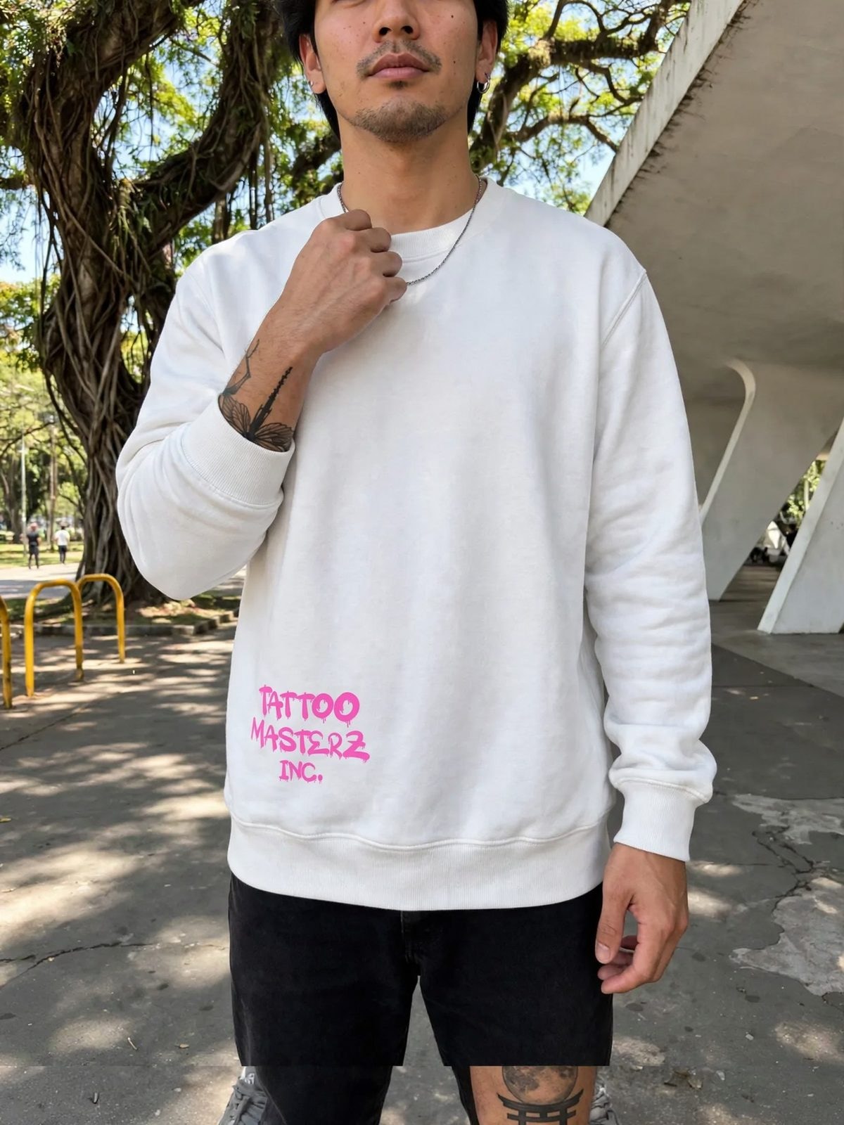Moletom Careca TagZ — Branca, vista 3