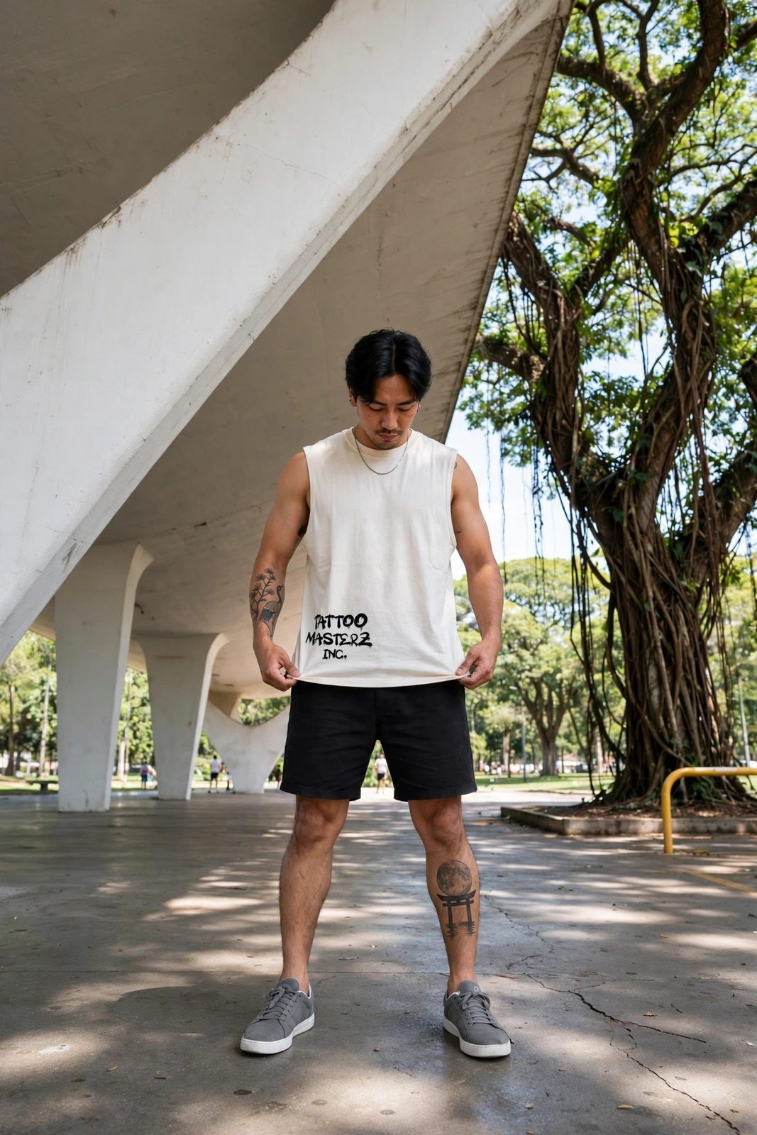 Tank Top TagZ — Off-White, vista 3