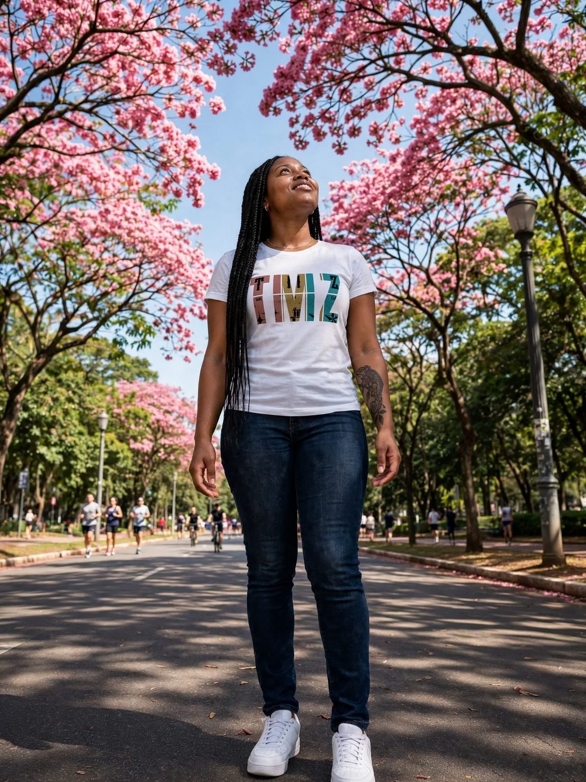 Baby Look RastaZ 2.0 — Branca, vista 3