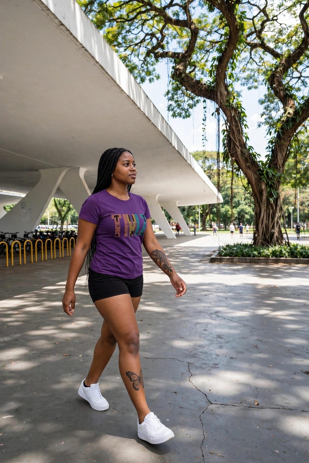 Baby Look RastaZ 2.0 — Roxo, vista 14