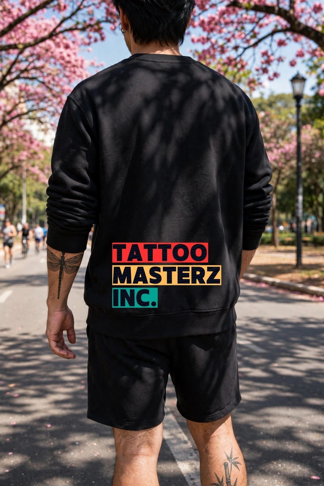 Moletom Careca RastaZ — Preta, vista 2