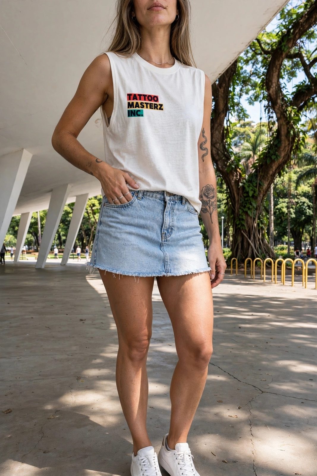 Tank Top RastaZ — Off-White, vista 3