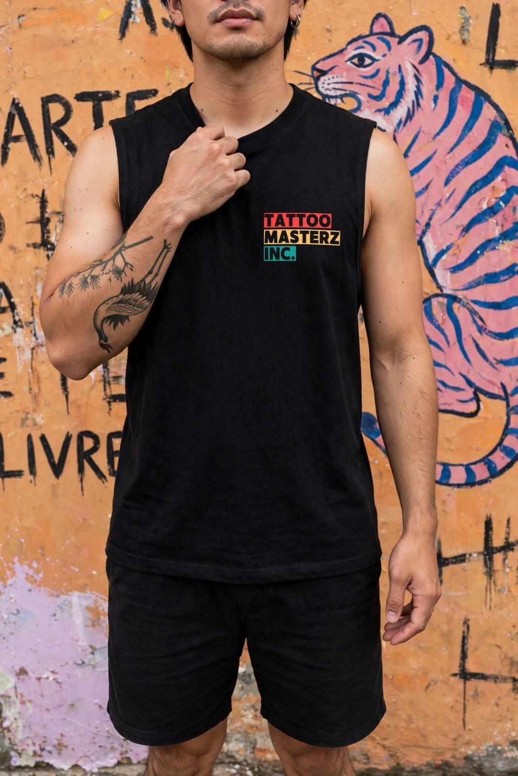 Tank Top RastaZ — Preta, vista 1
