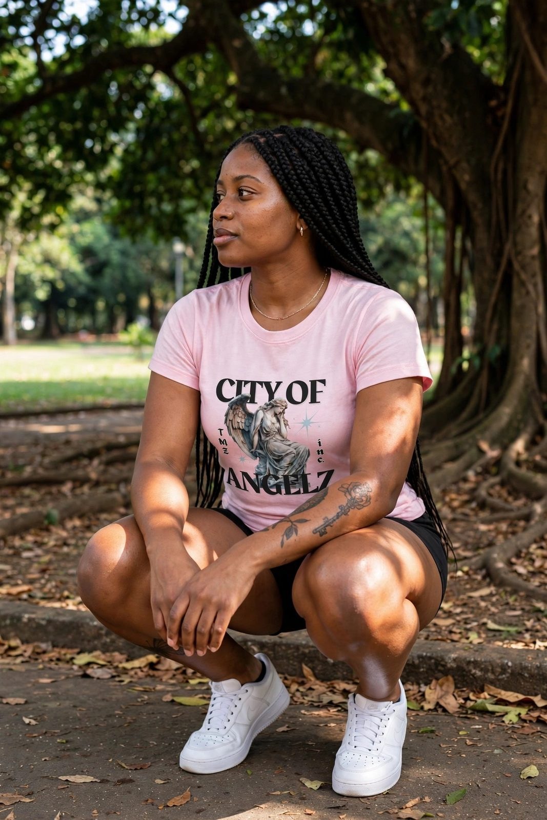 Baby Look City of AngelZ — Rosa Bebê, vista 6
