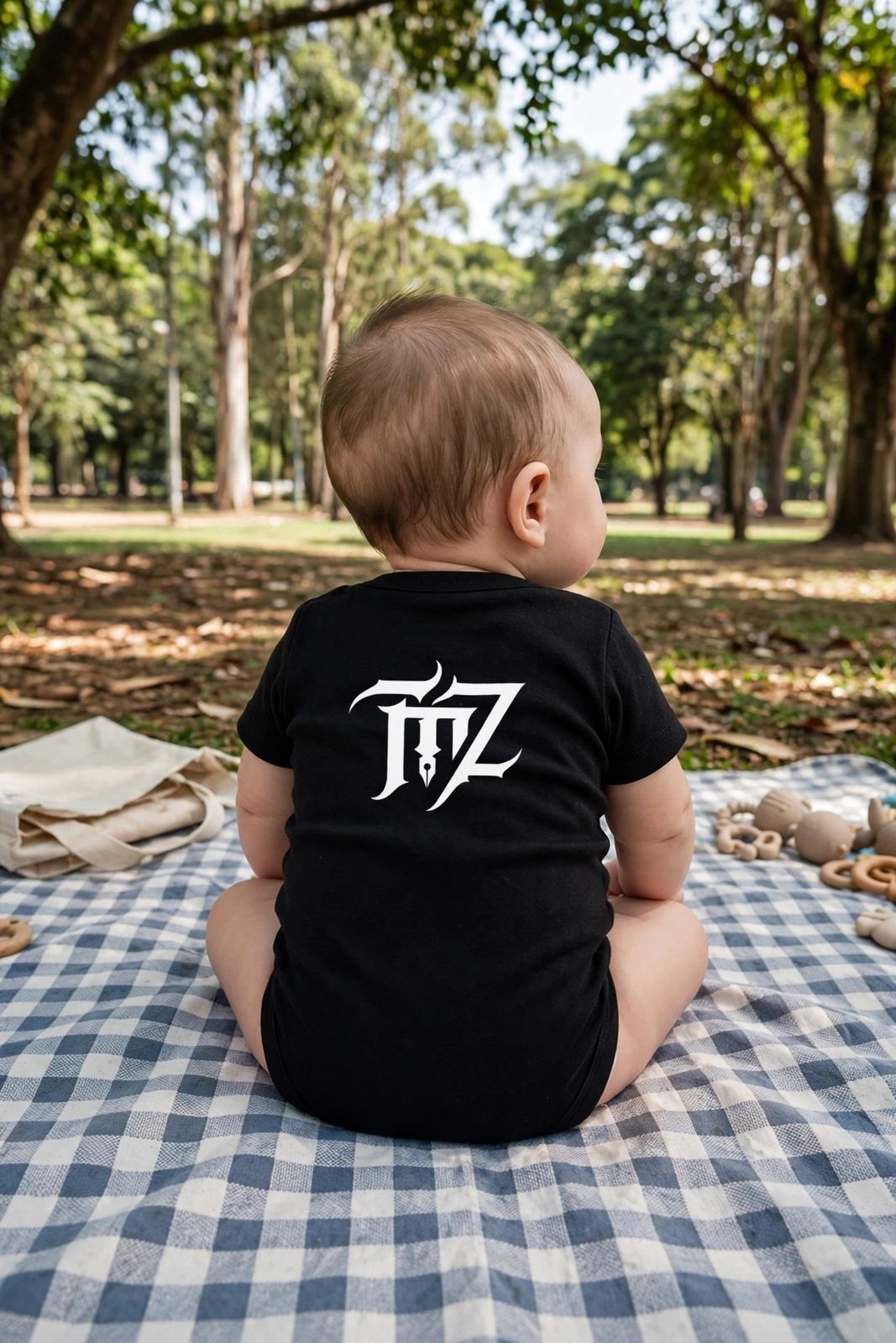 Body Baby City of AngelZ — Preta, vista 2