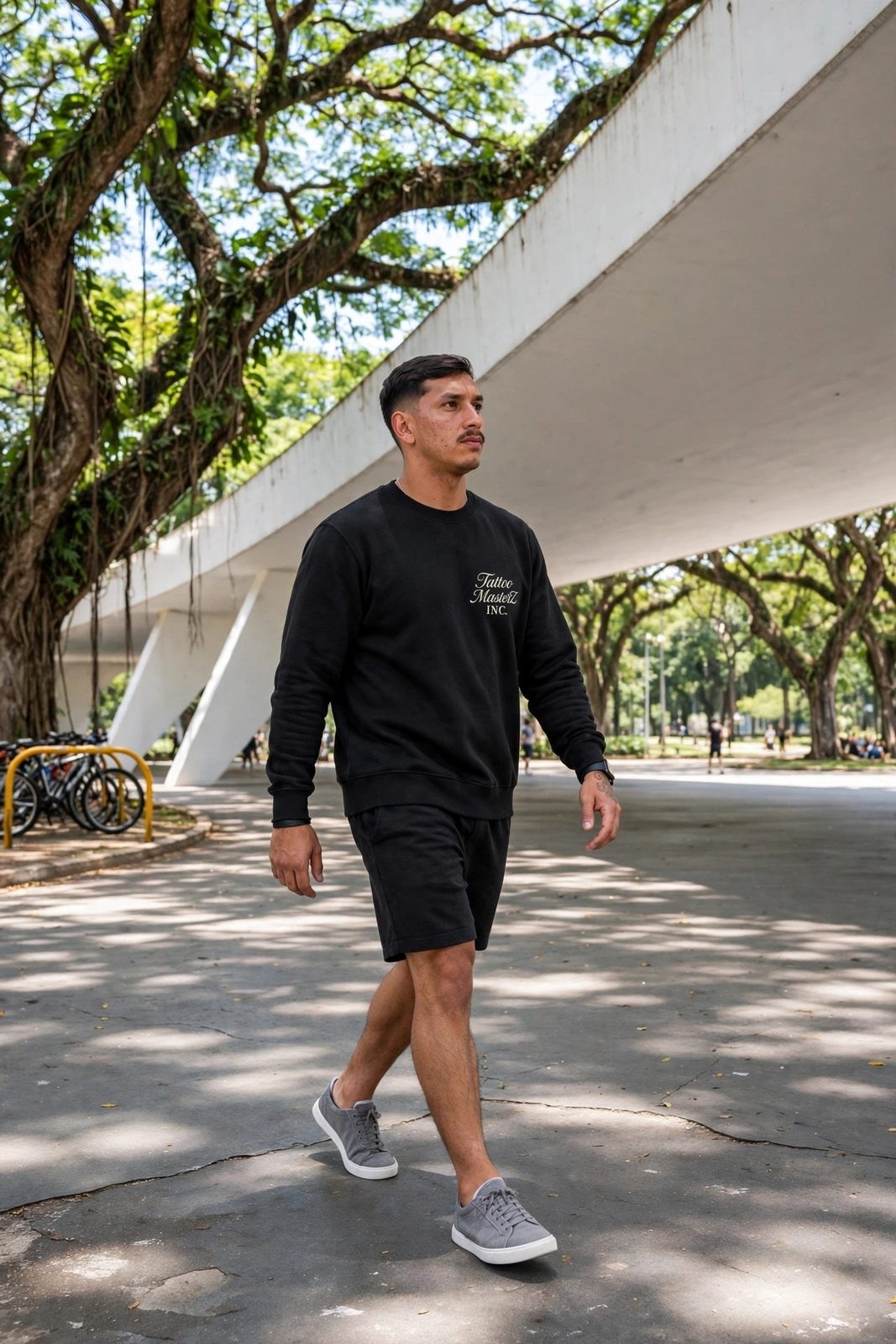 Moletom Careca Old MoneyZ — Preta, vista 1