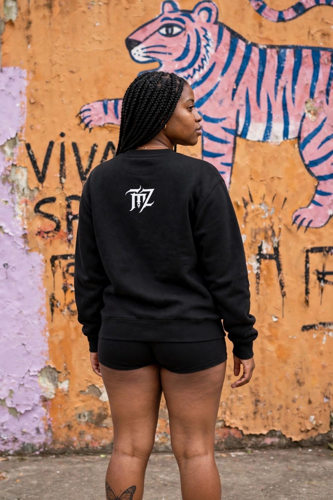 Moletom Careca Old MoneyZ — Preta, vista 2