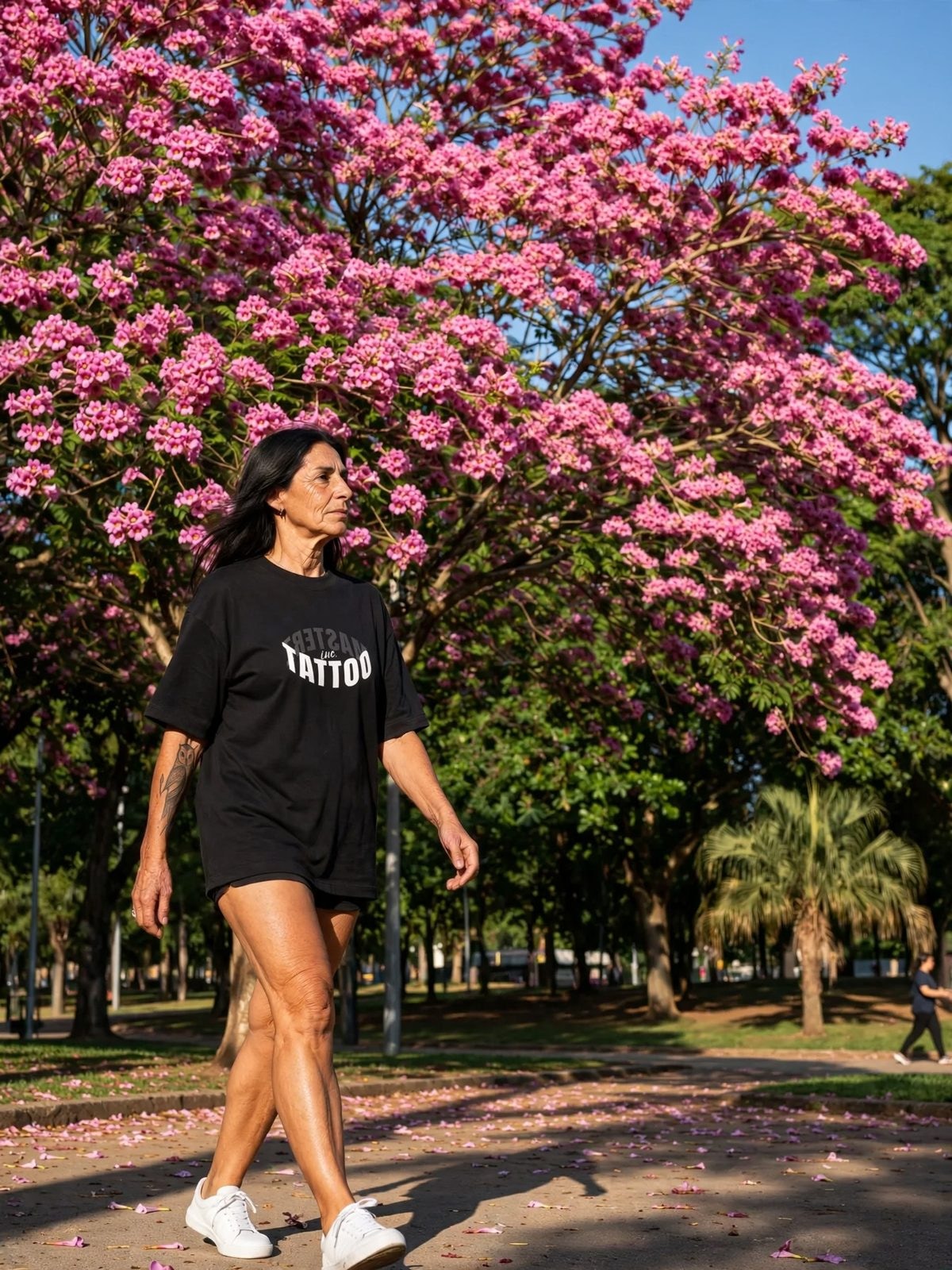 Camiseta Oversized Heavy RingZ — Preta, vista 1