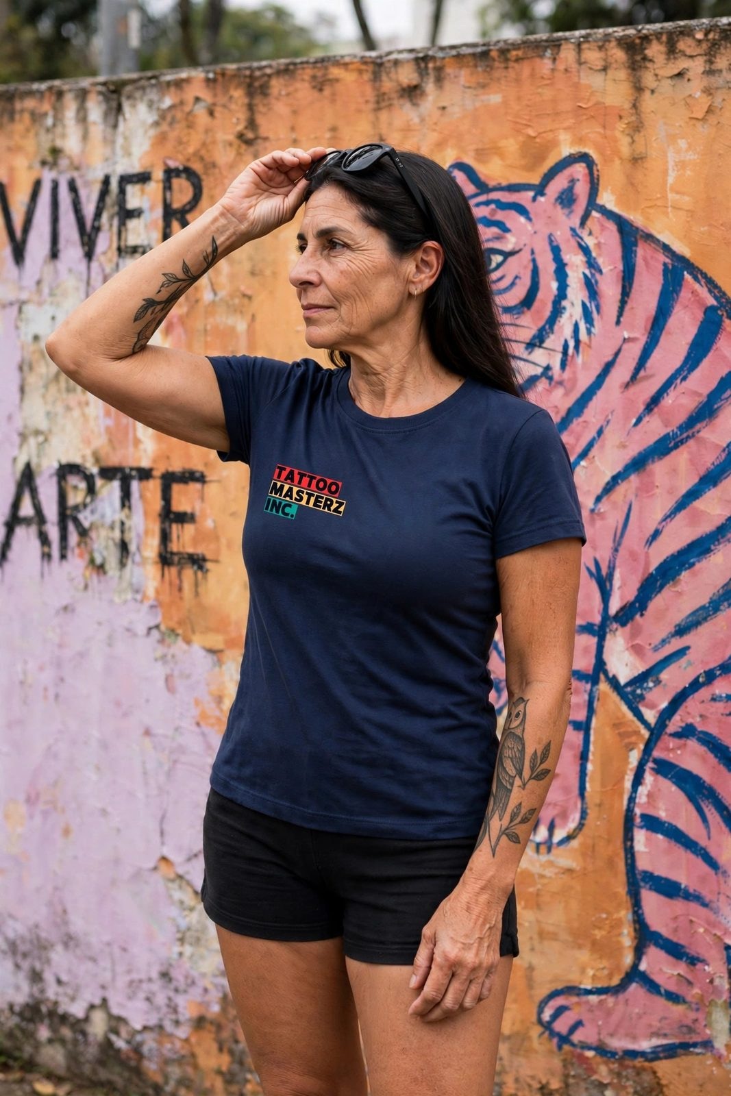Baby Look RastaZ — Azul Marinho, vista 12