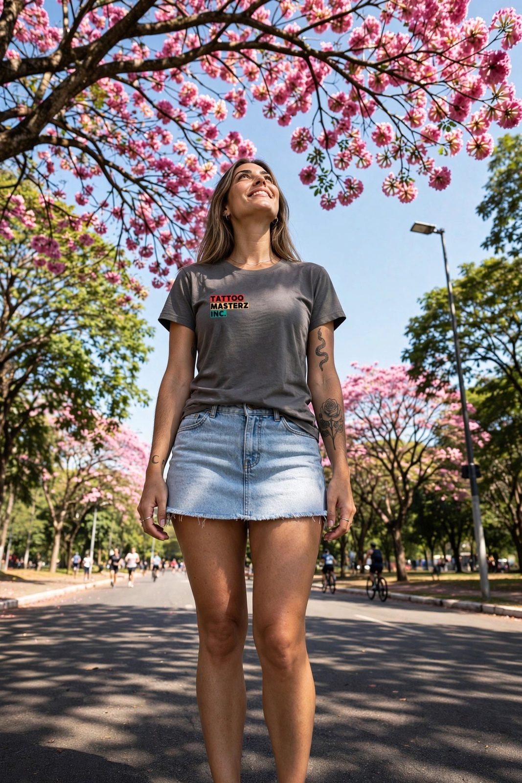 Baby Look RastaZ — Cinza Chumbo, vista 5