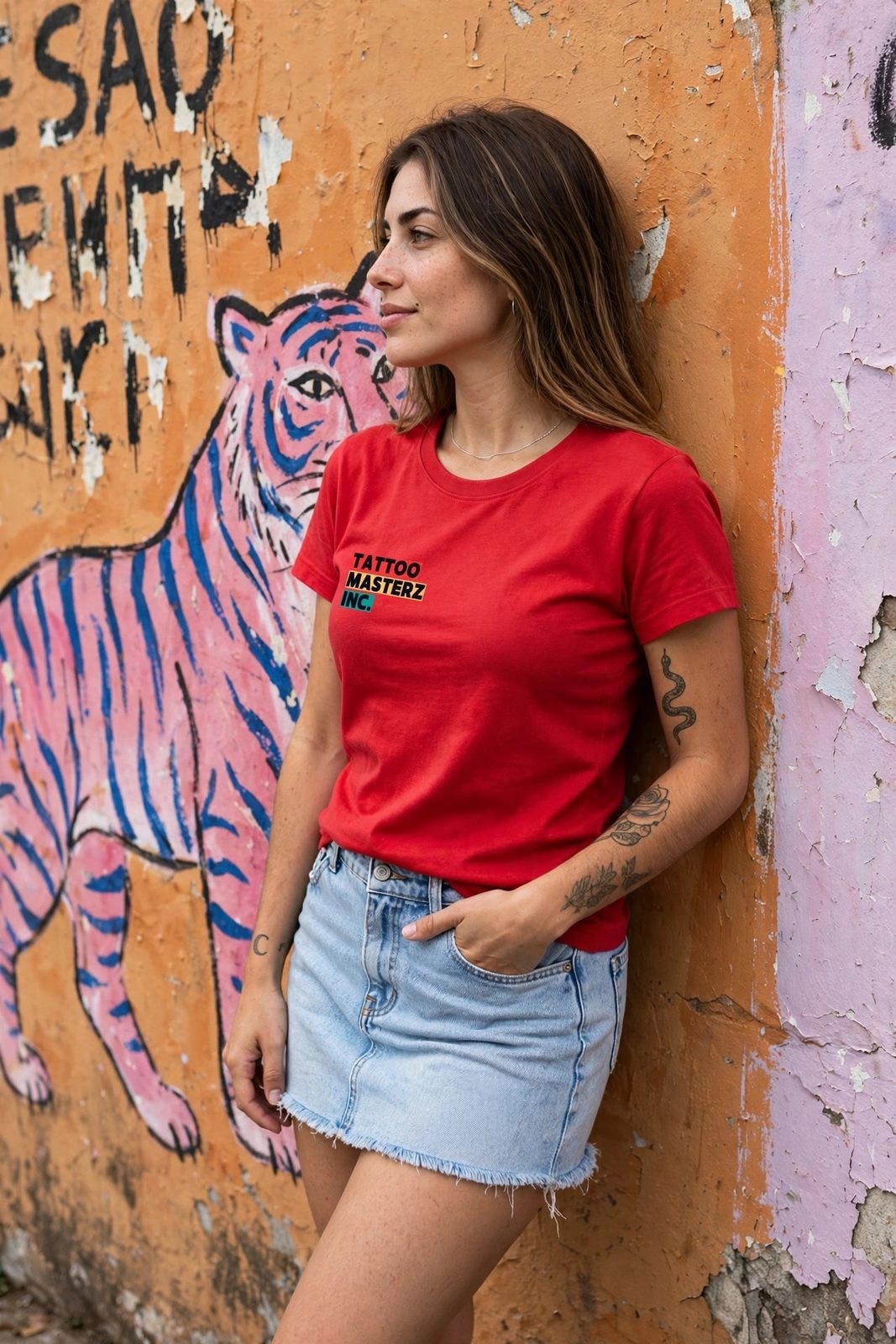Baby Look RastaZ — Vermelho Intenso, vista 7