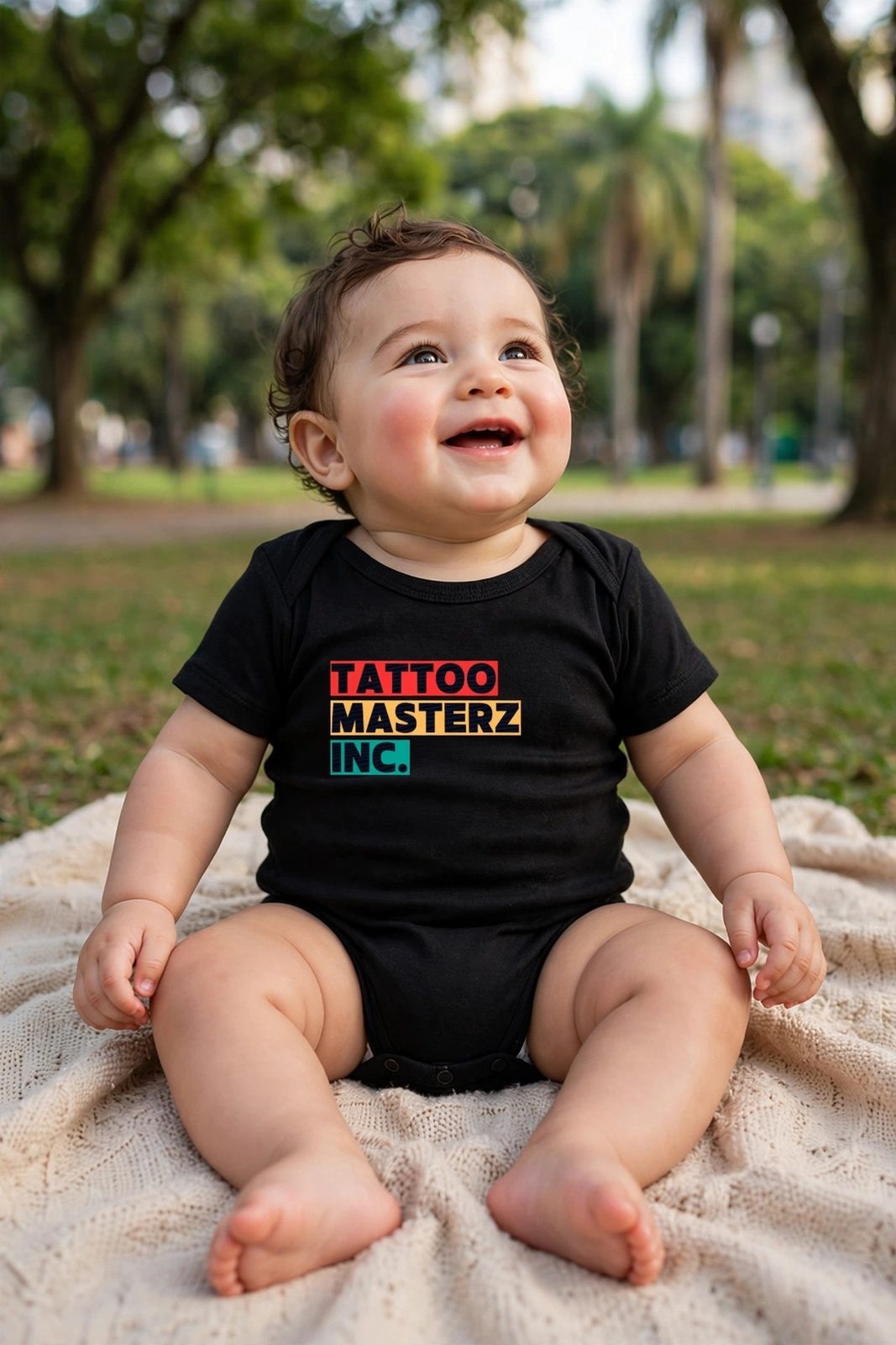 Body Baby RastaZ — Preta, vista 1