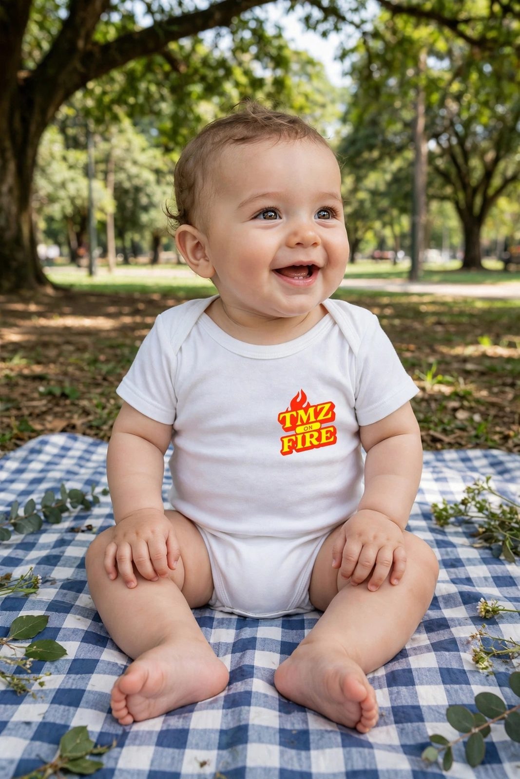 Body Baby TMZ Fire — Branca, vista 3