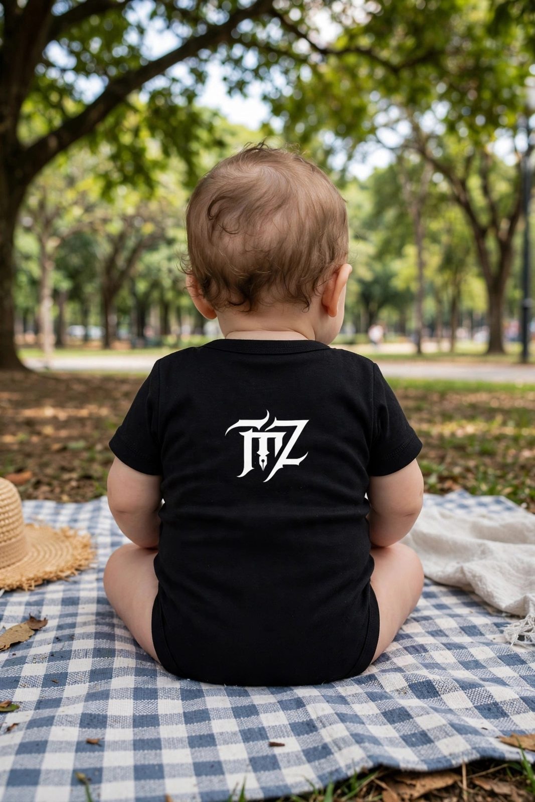 Body Baby TMZ Fire — Preta, vista 2