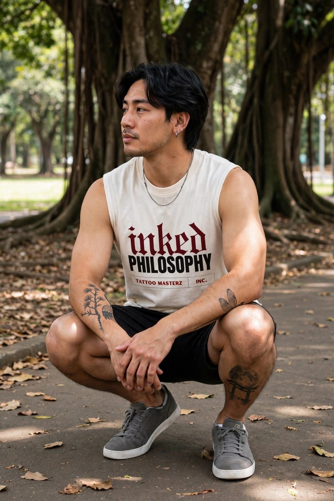 Tank Top Inked Philosophy — Off-White, vista 3