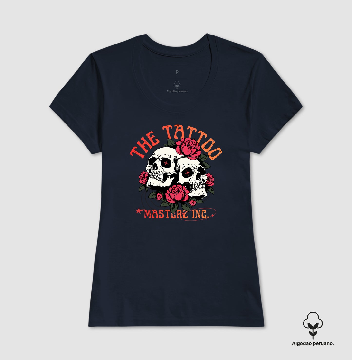 Skull FlowerZ - Camiseta Feminina