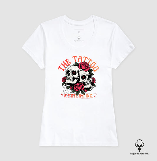 Skull FlowerZ - Camiseta Feminina