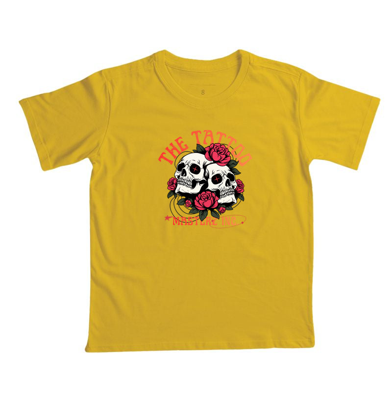 Skull FlowerZ - Camiseta Infantil
