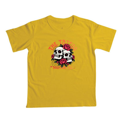 Skull FlowerZ - Camiseta Infantil