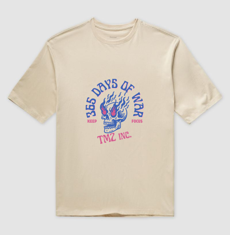 CAMISETA OVERSIZED - Dias de Luta. Dias de GlóriaZ